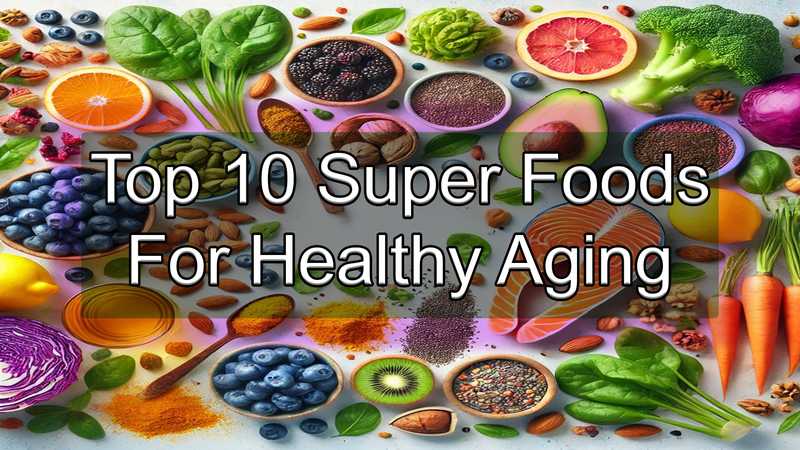 Top 10 Superfoods for Healthy Aging: Nourish Your Body, Boost Longevity